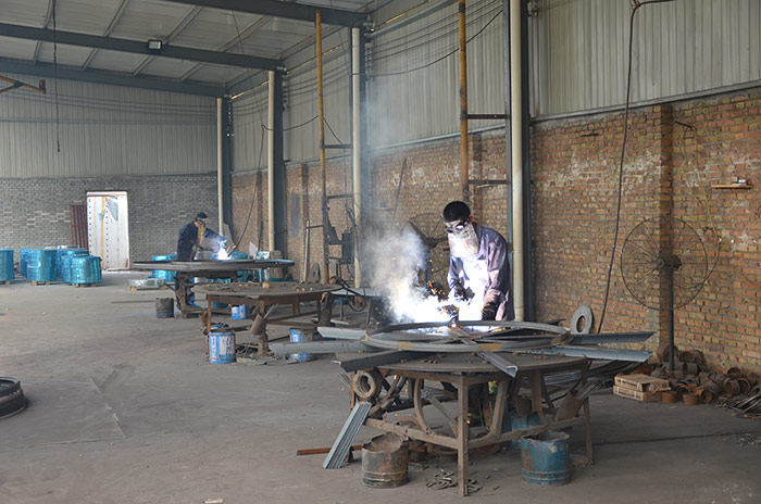 軸盤鋼生產(chǎn)車間